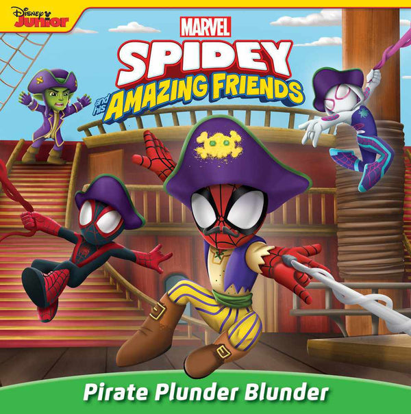 Spidey and His Amazing Friends: Pirate Plunder Blunder-Children’s / Teenage fiction: Action and adventure stories-買書書 BuyBookBook