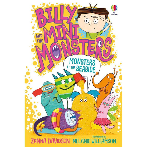 Billy and the Mini Monsters #09 Monsters at the Seaside (Paperback)(Zanna Davidson) Usborne