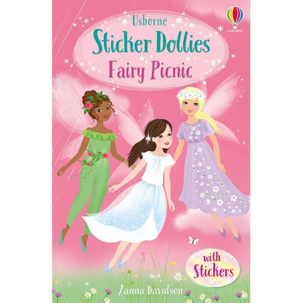Sticker Dolly Stories  #02 Fairy Picnic (Zanna Davidson) Usborne