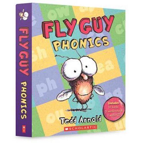 Fly Guy Phonics Collection (12 Books + 1 CD) (Tedd Arnold) Scholastic