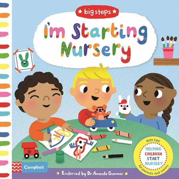 Big Steps - I'm Starting Nursery (Board Book) Campbell