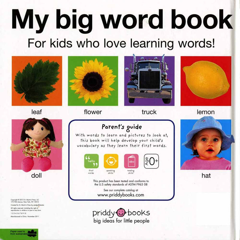 My Big Word Book (Board Book) Priddy