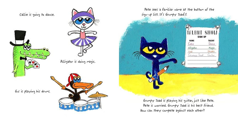 Pete the Cat and Talent Show Trouble (Paperback) Harpercollins US