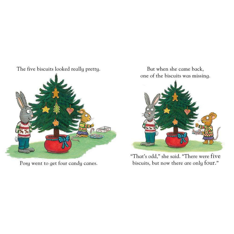 Pip and Posy The Christmas Tree (Book with Audio QR Code)(Axel Scheffler) Nosy Crow