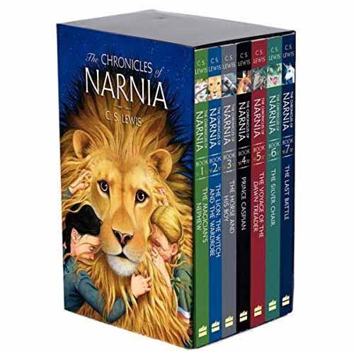 The Chronicles of Narnia + Trivia Book Box Set (8 Books) (Paperback) Harpercollins US