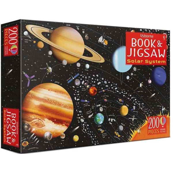 The Solar System (Usborne Book and Jigsaw) (200 pcs) Usborne