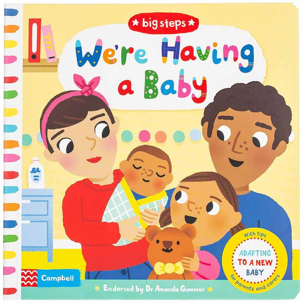 Big Steps - We're Having a Baby (Board Book) Campbell