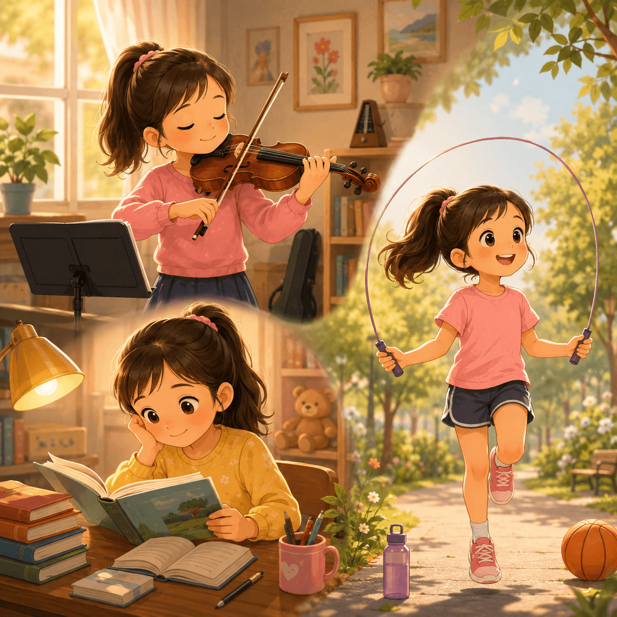 👧🏻🎻因為女兒小提琴考試而有感而發