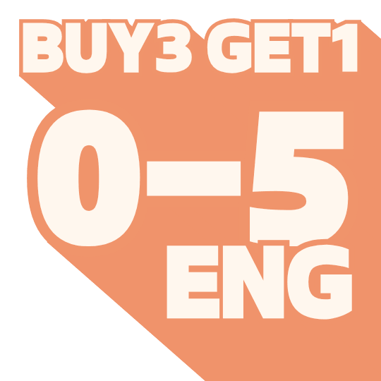 Age 0-5: Eng (Buy-3-Get-1)