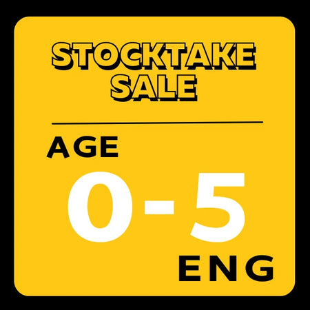 Age 0-5 (Stocktake Sale 盤點大特價)