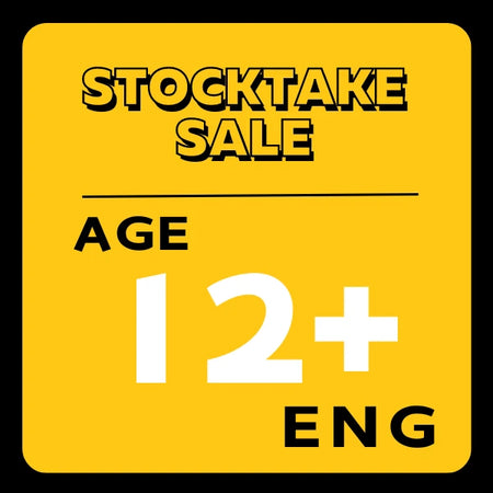 Age 12+ (Stocktake Sale 盤點大特價)