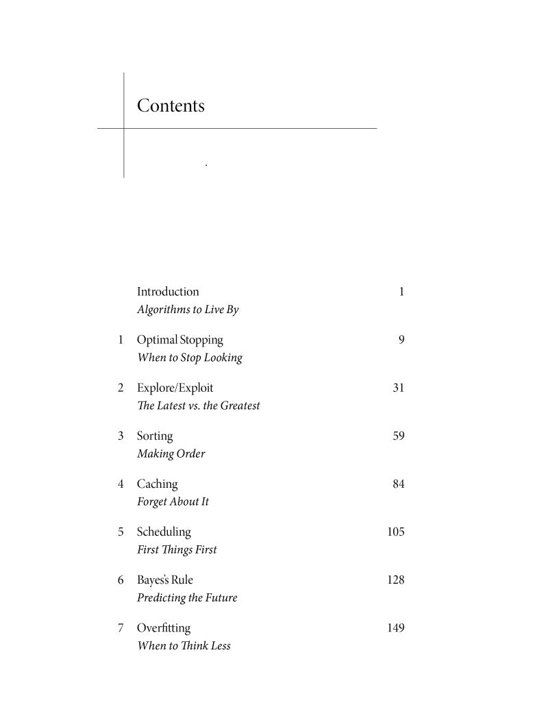 Algorithms to Live By (Brian Christian)-Computing and Information Technology-買書書 BuyBookBook