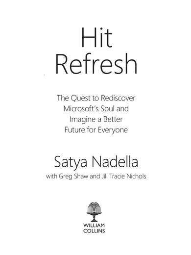 Hit Refresh (Satya Nadella)-Biography and memoirs-買書書 BuyBookBook