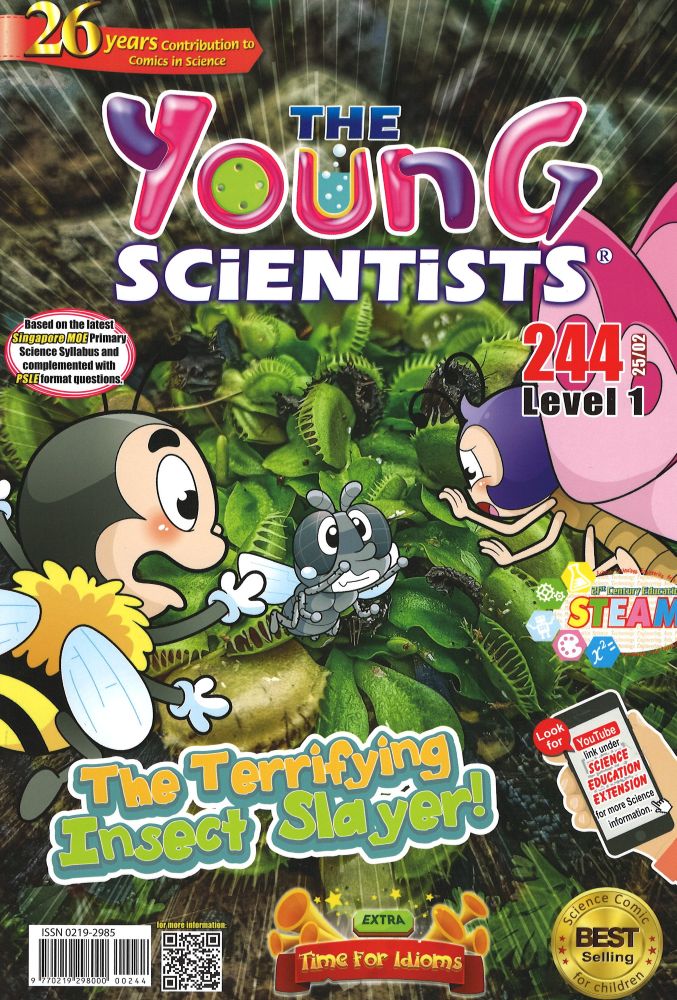 THE YOUNG SCIENTISTS LEVEL 1 (244) 02/25-Children’s / Teenage general interest: Science and technology-買書書 BuyBookBook