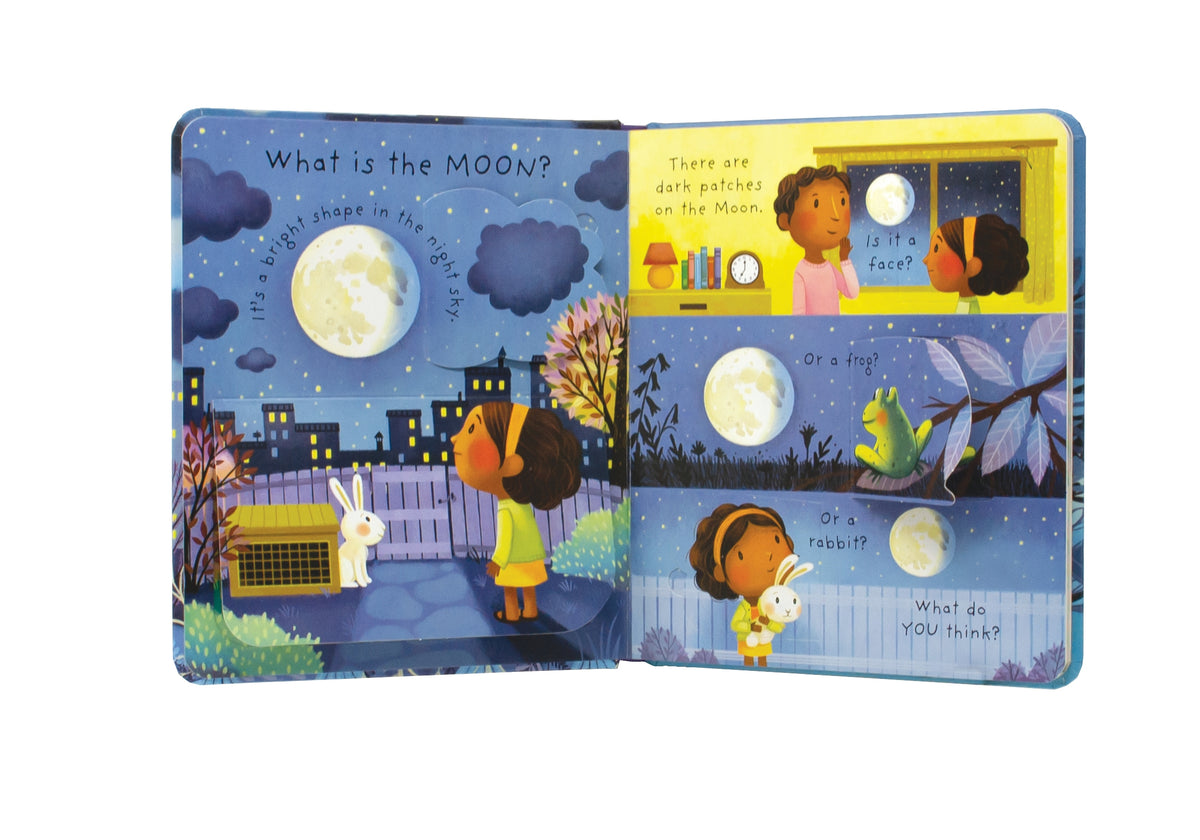 Very First Questions and Answers What is the Moon? interior 1 (ISBN 9781474948210) [onix-asset:365d65ac8cac20cd9502b02d6761bdd8639e5f2f9018e91260d2b20f615d1f22]