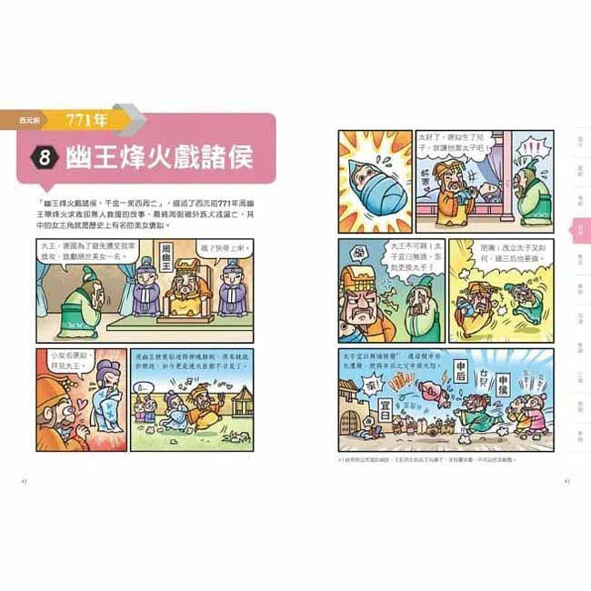 漫畫中國歷史關鍵時刻 #01 - 遠古時期至魏晉南北朝-非故事: 歷史戰爭 History & War-買書書 BuyBookBook