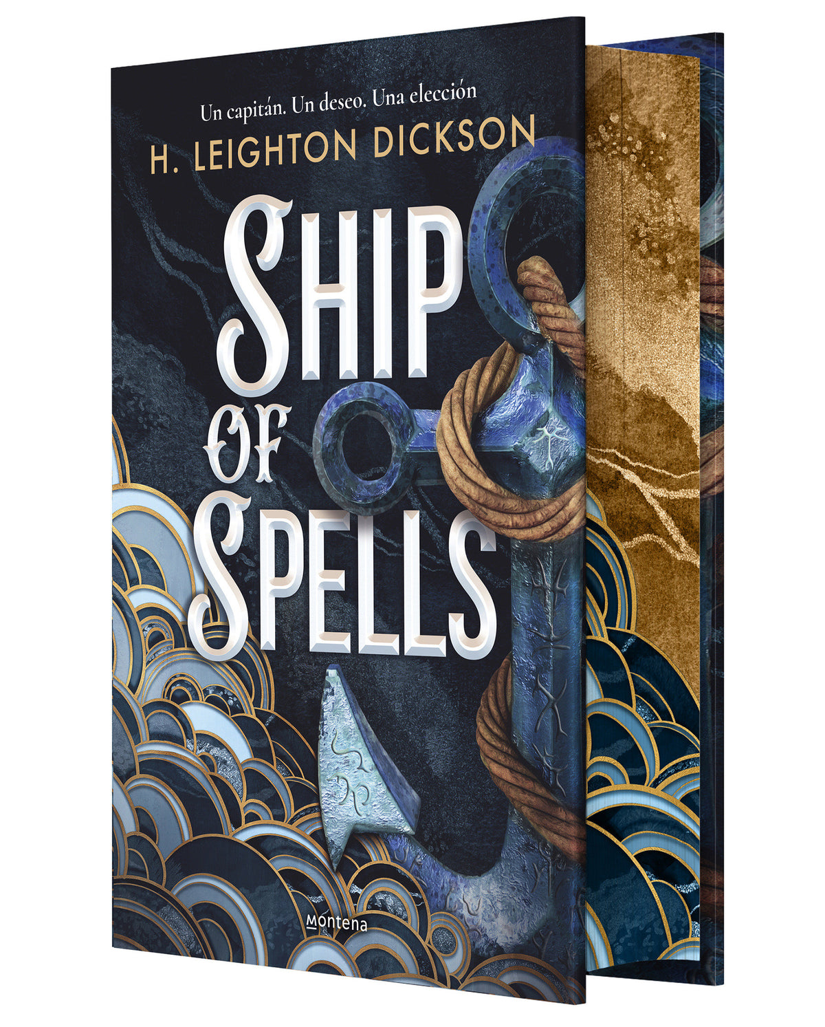 Ship of Spells (Spanish Edition, cantos pintados) cover (ISBN 9791387724085) [onix:d2063a5e377f113715d9a2c20f6d6801]