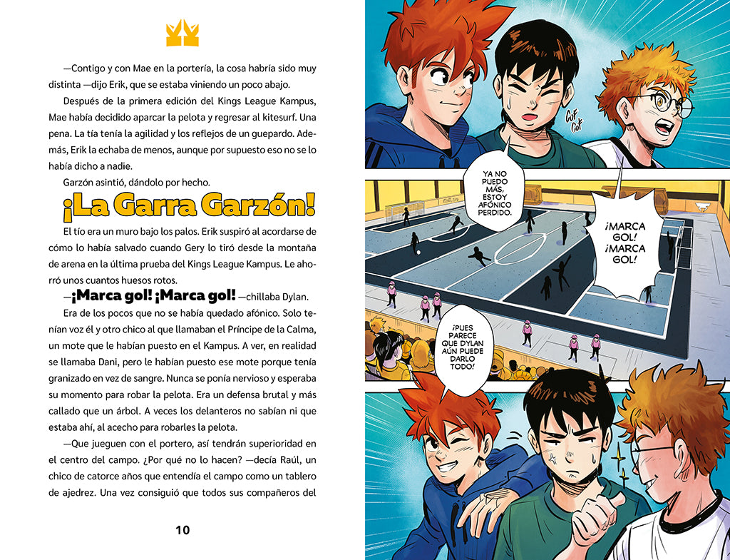La torre de los campeones. Libro oficial de la Kings League / The Tower of Champions interior 1 (ISBN 9786073847889) [onix:e3c94f0072b215b4806bf02087944d40]
