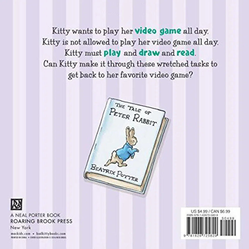 Bad Kitty Does Not Like Video Games (with Stickers) Macmillan US