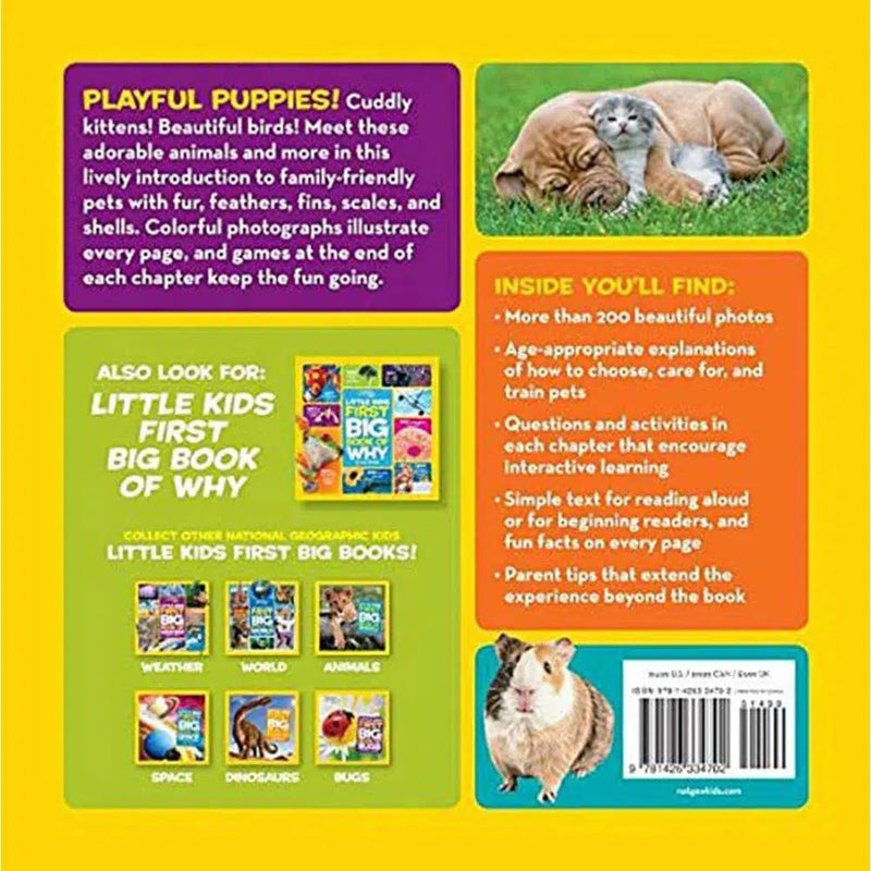 NGK Little Kids First Big Book of Pets (Hardback) National Geographic