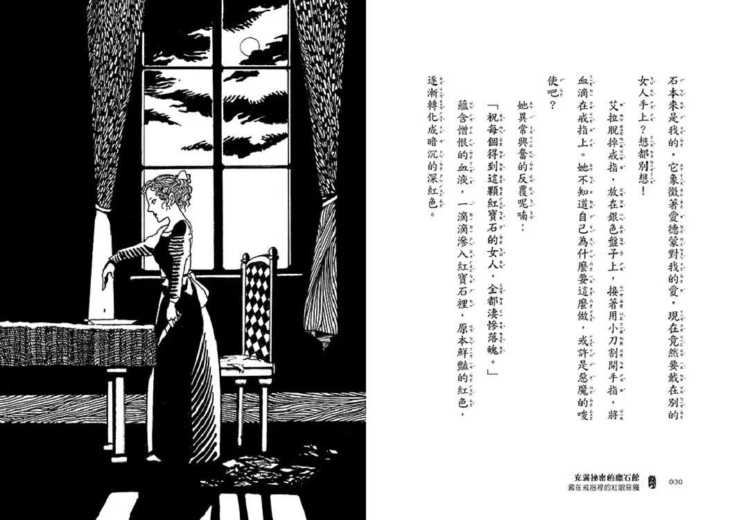 充滿祕密的魔石館1：藏在戒指裡的紅眼惡魔 (廣嶋玲子)-故事: 奇幻魔法 Fantasy & Magical-買書書 BuyBookBook