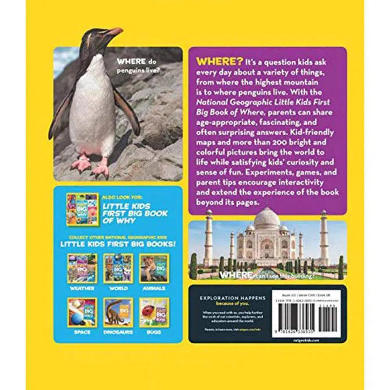 NGK Little Kids First Big Book of Where (Hardback) National Geographic