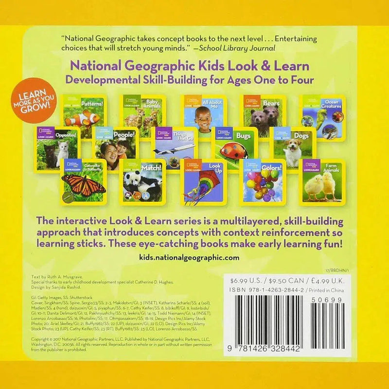 NGK Look and Learn: In My Garden (Board Book) National Geographic