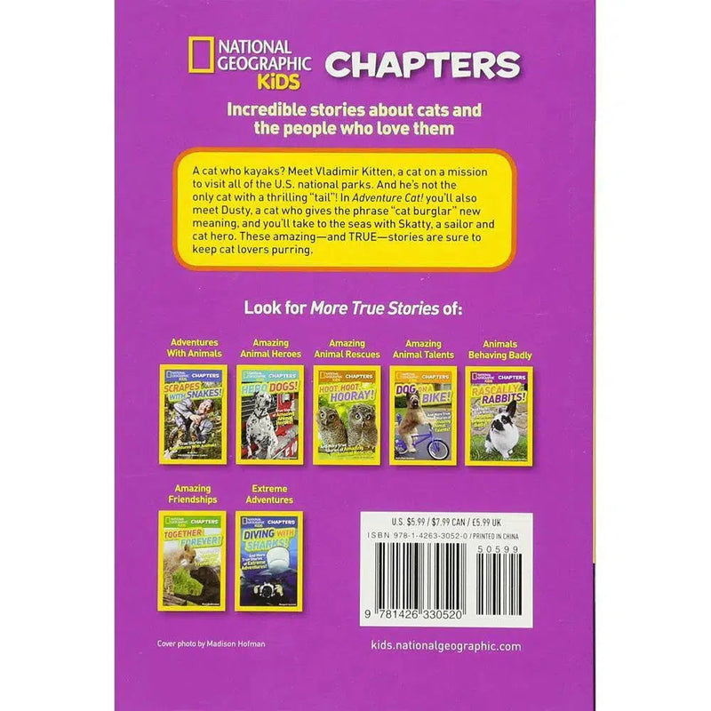 Adventure Cat (National Geographic Kids Chapters) National Geographic