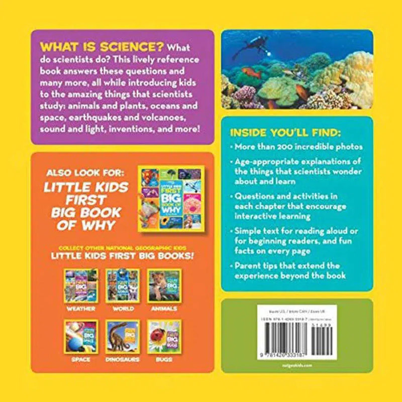 National Geographic Little Kids First Big Book of Science-Children’s / Teenage general interest: Science and technology-買書書 BuyBookBook