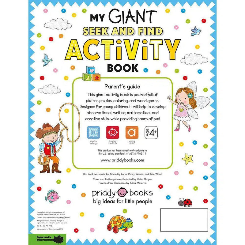 My Giant Seek-and-Find Activity Book Priddy