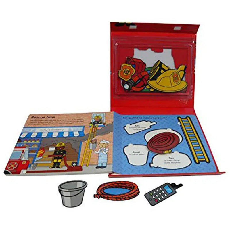 Let's Pretend: Firefighter Set (Hardback) Priddy