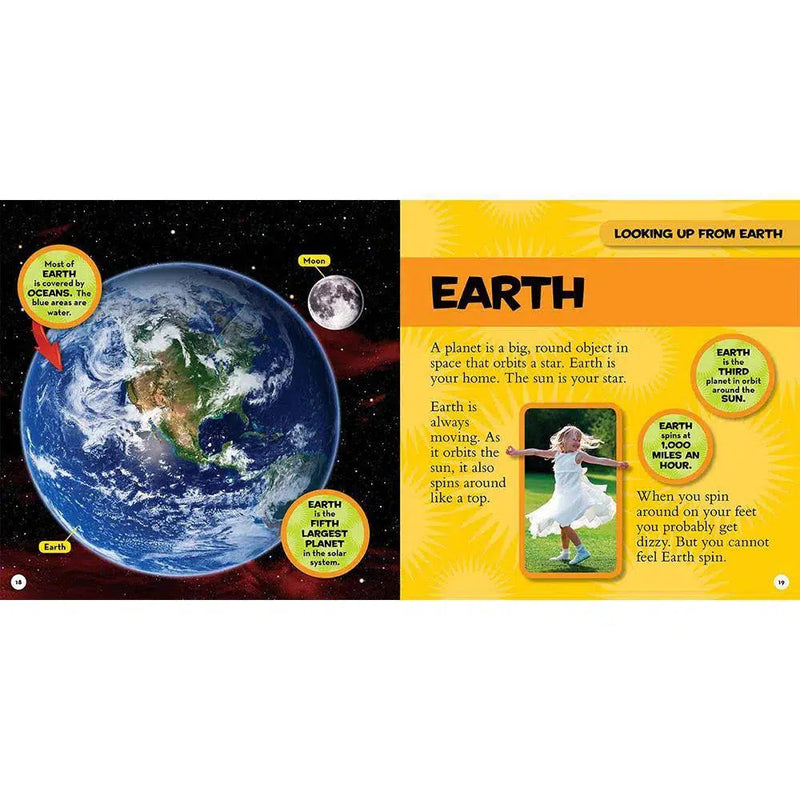 National Geographic Little Kids First Big Book of Space-Children’s / Teenage general interest: Nature and animals-買書書 BuyBookBook