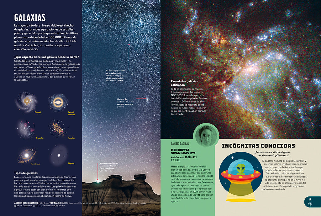 Enciclopedia Britannica para niños 1: El espacio / Britannica All New Kids' Encyclopedia: Space interior 1 (ISBN 9788418483516) [onix:c407c8765d0157abcf8c1f2fc91b1aad]