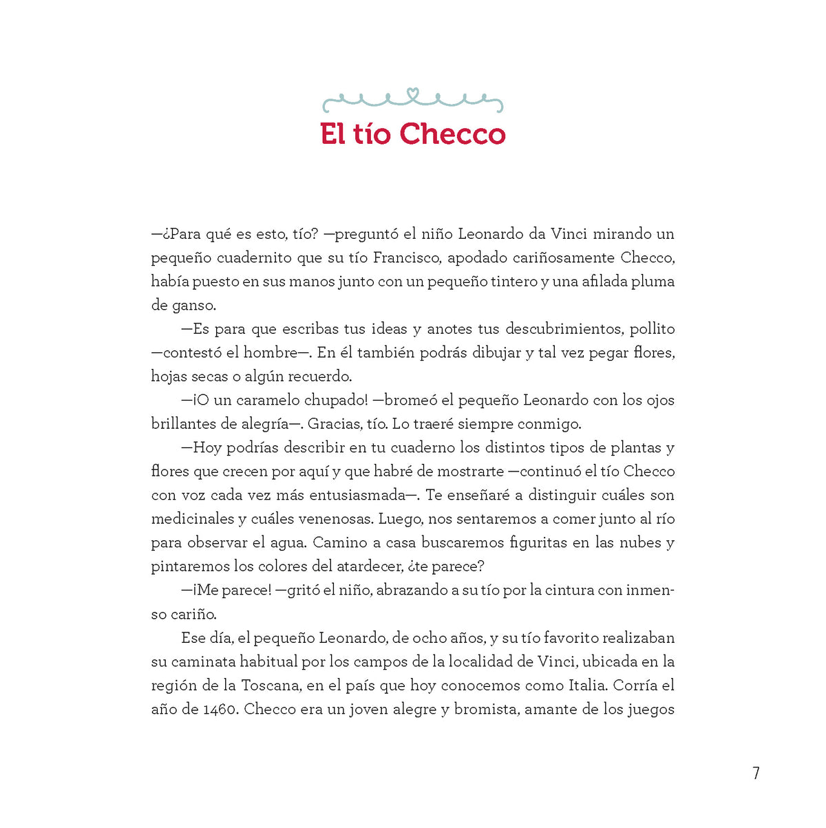 De niños, inventos y pinceles. La infancia de Leonardo da Vinci / The Childhood of Leonardo da Vinci interior 1 (ISBN 9786073873482) [onix:28885dc26cd93889503447e954c0a39b]