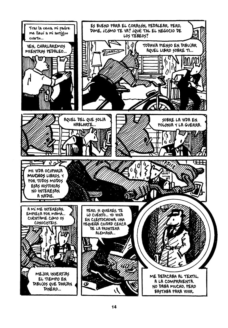 Maus I: Relato de un sobreviviente. Mi padre sangra historia / Maus I: A Survivor's Tale: My Father Bleeds History interior 1 (ISBN 9788418897009) [onix:107447f9ae1b785ecb2f39b88f5d3282]