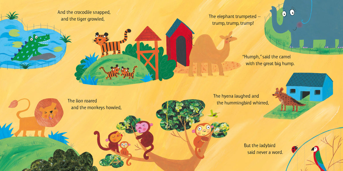 What the Ladybird Heard at the Zoo interior 1 (ISBN 9781035072989) [onix-asset:280b7fab7e47c379be6dce7a5f7c497fd2201e21d7981921ae584f31885b379a]