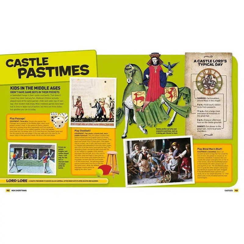 National Geographic Kids Everything Castles-Children’s / Teenage general interest: Science and technology-買書書 BuyBookBook