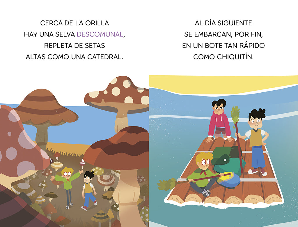 Viaje al centro de la Tierra: En letra MAYÚSCULA para aprender a leer / Journey to the Center of the Earth: In UPPERCASE Letters interior 2 (ISBN 9788427242982) [onix:1c16579c01e2ce65ae3a4e90551d5392]