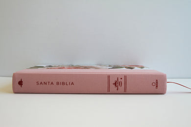 Biblia Reina Valera 1960 letra grande. Tela rosada con flores, manual con índice / Spanish Bible RVR 1960, Large Print, Pink Floral Cloth with Index interior 2 (ISBN 9798890981653) [onix:9f993d7a9659ead28703191ecfa9f295]