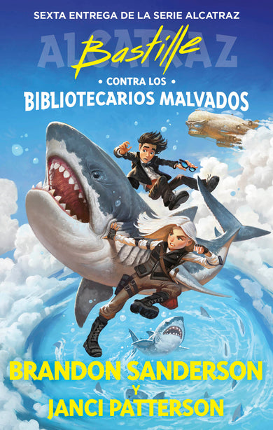Bastille contra los bibliotecarios malvados / Bastille vs. the Evil Librarians cover (ISBN 9788419522832) [onix:69b1afd0242501e59c83dd692b4caecb]