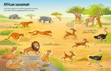 First Sticker Book Wild Animals interior 1 (ISBN 9781474998949) [onix-asset:eb45a4d71f56869e6abdc57a8c960c70d689f2f75a76e36b72102d7a2298fe12]