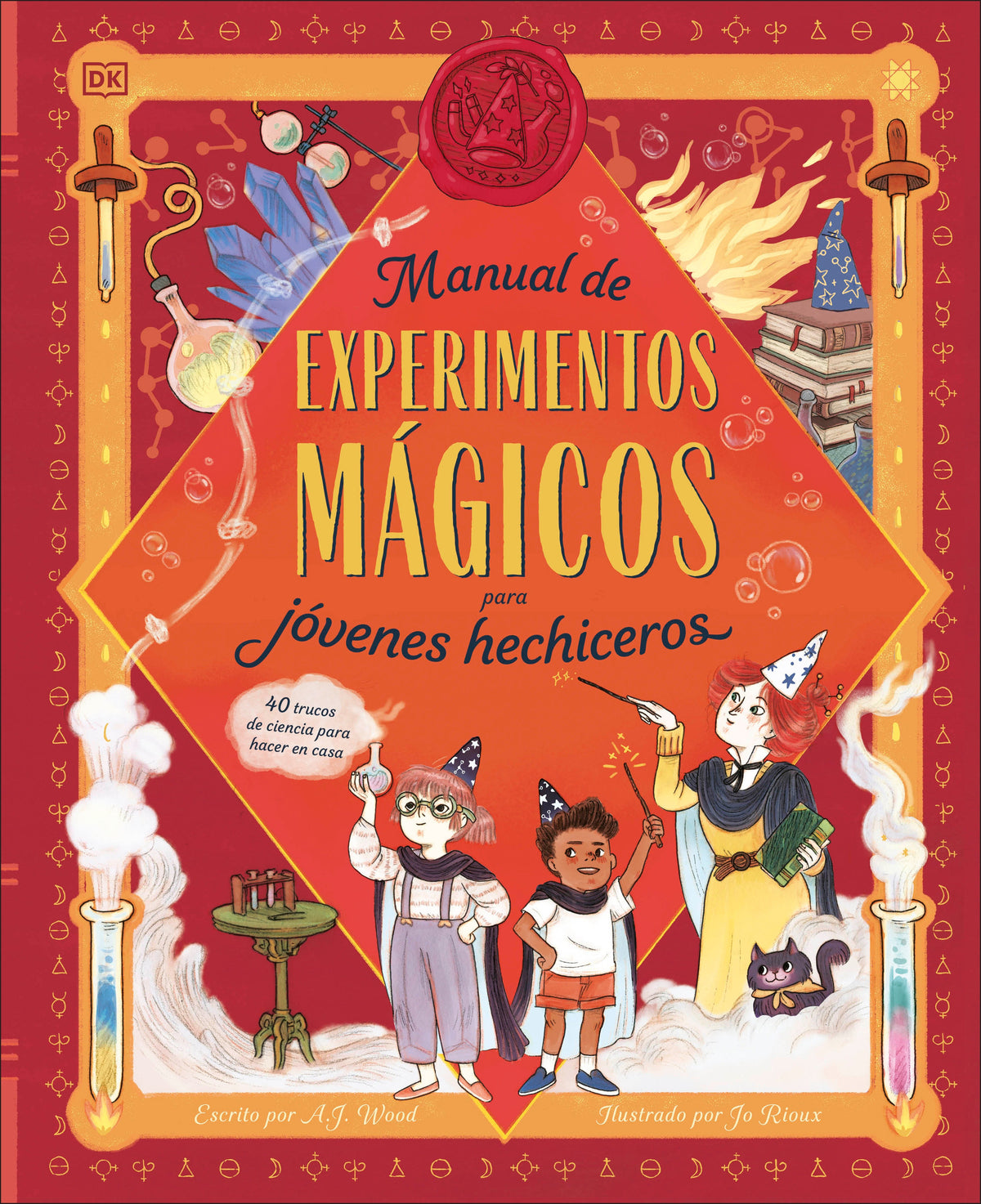Manual de experimentos magicos para jovenes hechiceros (A Wizard's Guide to Magical Experiments) cover (ISBN 9798217133789) [onix:1a4a371ea5a0eb955353fe4b233e0499]