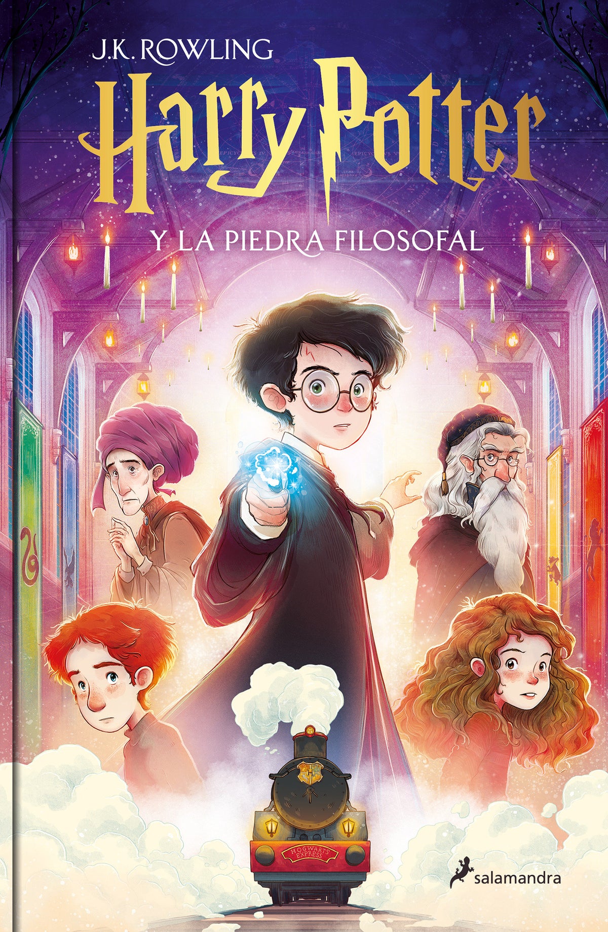 Harry Potter y la piedra filosofal (Edición con ilustraciones de Xavier Bonet) / Harry Potter and the Sorcerer's Stone cover (ISBN 9798890981882) [onix:e3e642e5b1d44aaefe1f808432382eee]