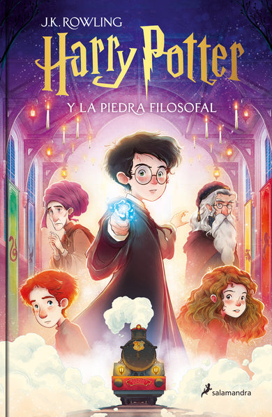 Harry Potter y la piedra filosofal (Edición con ilustraciones de Xavier Bonet) / Harry Potter and the Sorcerer's Stone cover (ISBN 9798890981882) [onix:e3e642e5b1d44aaefe1f808432382eee]