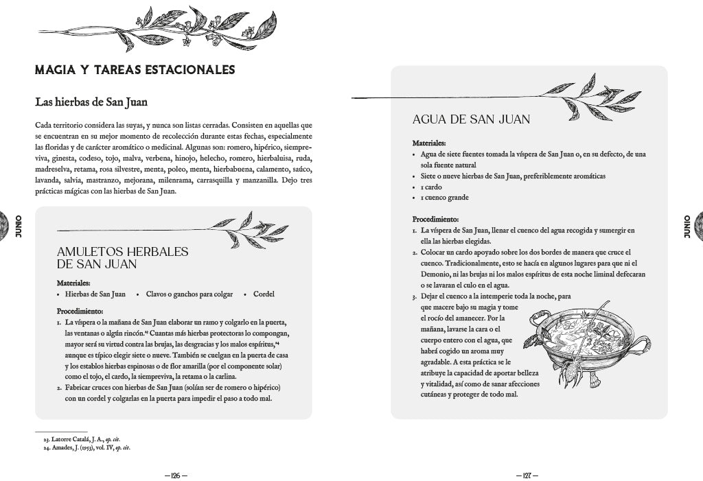 Almanaque de la bruja tradicional: Rituales, magia y folklore a lo largo del año / Traditional Witch's Almanac: Rituals, magic and folklore throughout the yea interior 3 (ISBN 9788402428394) [onix:1b425c7908f3abc68e41d2667c5eba5e]