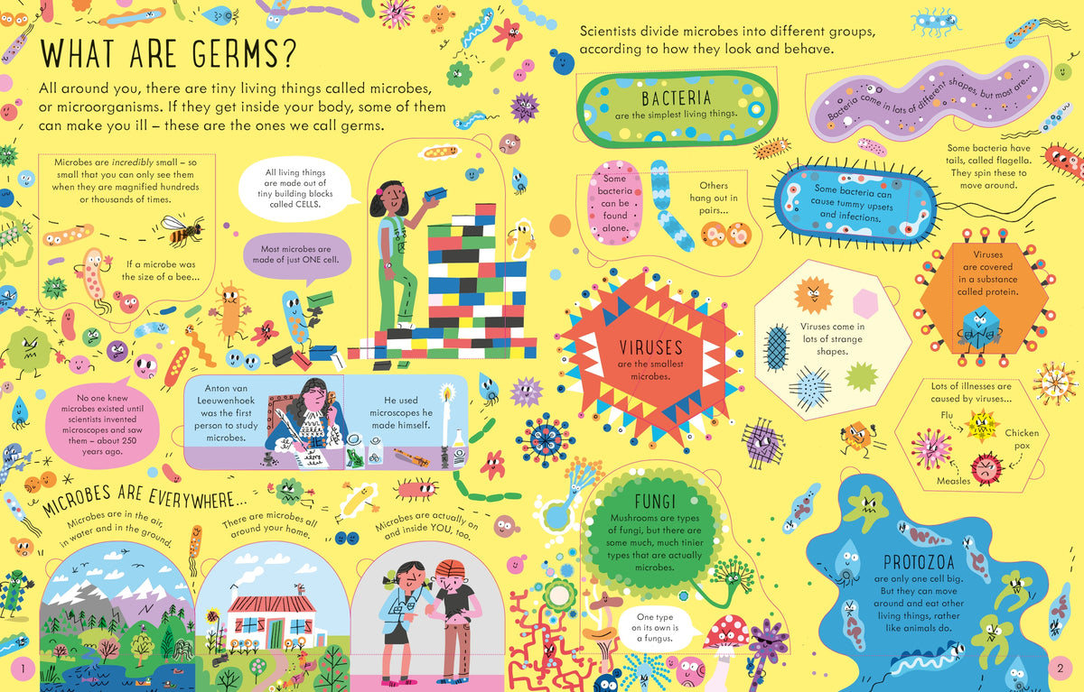 See Inside Germs interior 1 (ISBN 9781474943680) [onix-asset:f451f6679caea33afde79ebebb5d80829c82a48e2063154bd5e8a39351bb6a88]