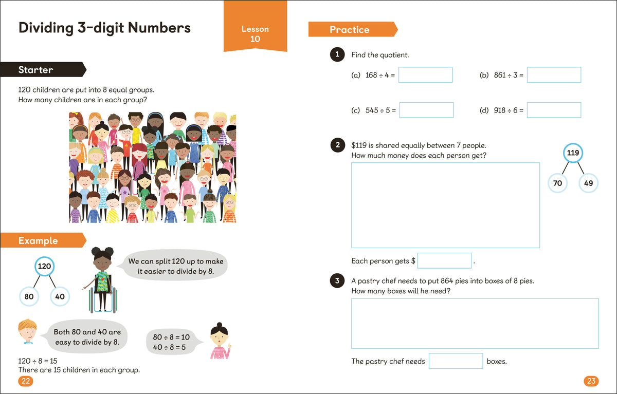 Math - No Problem! Extra Challenges, Grade 4 Ages 9-10 interior 3 (ISBN 9780744052046) [onix-asset:7563fb665e1ed8b82753a1694183c3480b461238a2ba91f9c5a72459c716adbe]