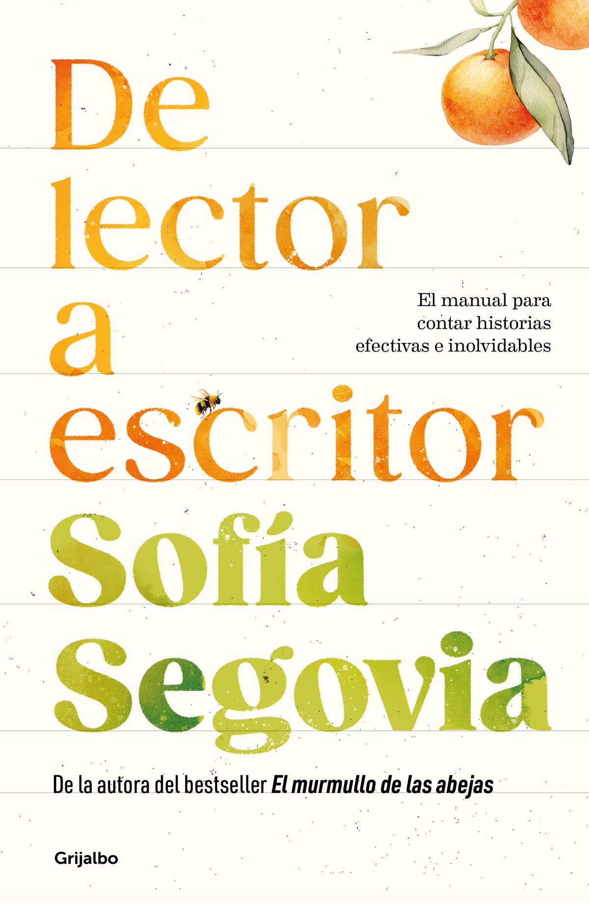 De lector a escritor / From Reader to Writer cover (ISBN 9786073851541) [onix:bbc5b8552bb08a74628fc9f3414cfae4]