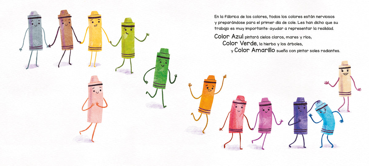 Color carne. Un cuento sobre el racismo y el valor de la diversidad / Flesh Color interior 1 (ISBN 9788418817014) [onix:ac7b007b21d9691485a7cda1794750c5]