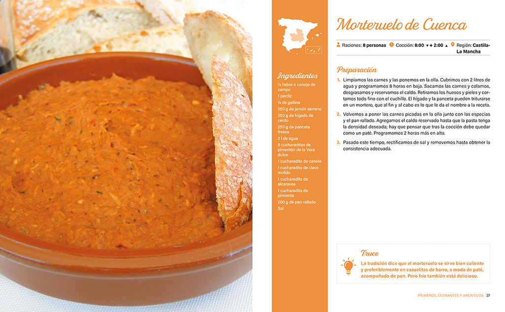 La olla lenta regional: 78 recetas de cocina tradicional española para slow cooker / The Regional Slow Cooker: 78 traditional Spanish cuisine recipes for sl interior 4 (ISBN 9788418045219) [onix:c655f522634a8eab556fefacda52db82]